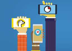 Aplicaciones de streaming para redes sociales: Meerkat, Periscope y Upclose