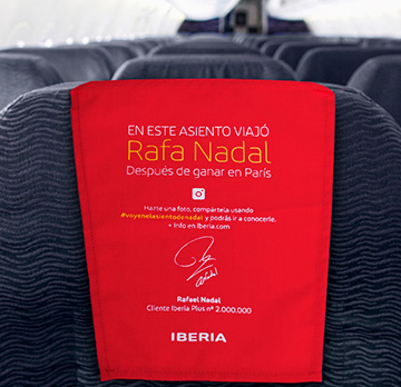 Claves para una buena campaña de marketing online: Iberia y Rafa Nadal